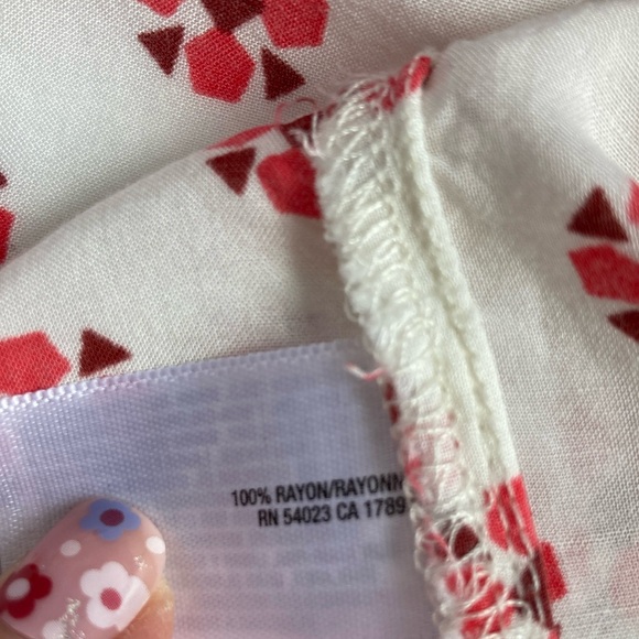 Old Navy Short Sleeves Button Front Shirt Size Medium - Picture 9 of 11